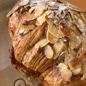 Baked Croissant With Almond