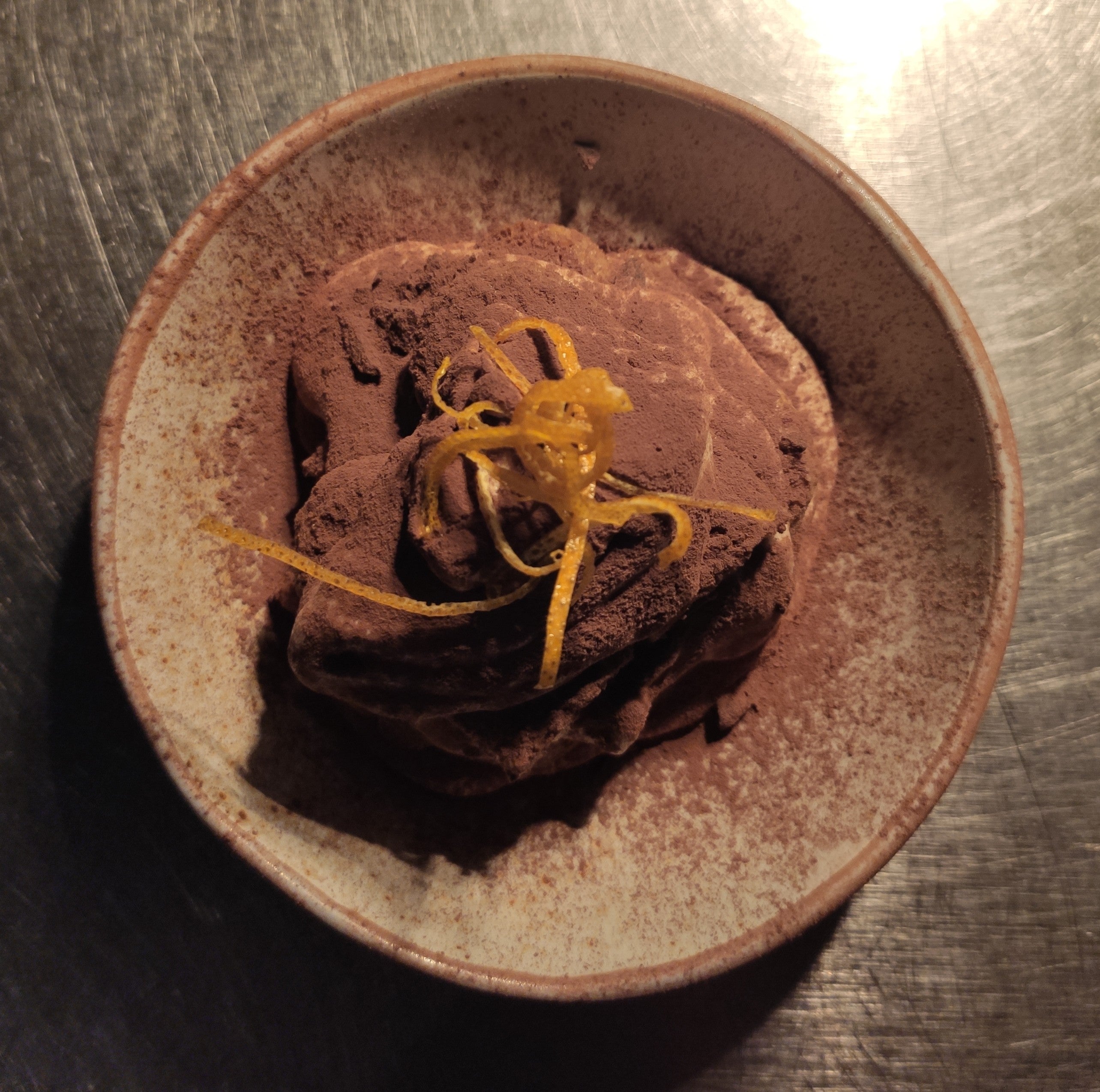 Tiramisù Corretto, Cointreau, Orange Zest
