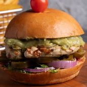 Mexican Chicken Burger