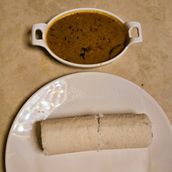 Kerala White Puttu Set
