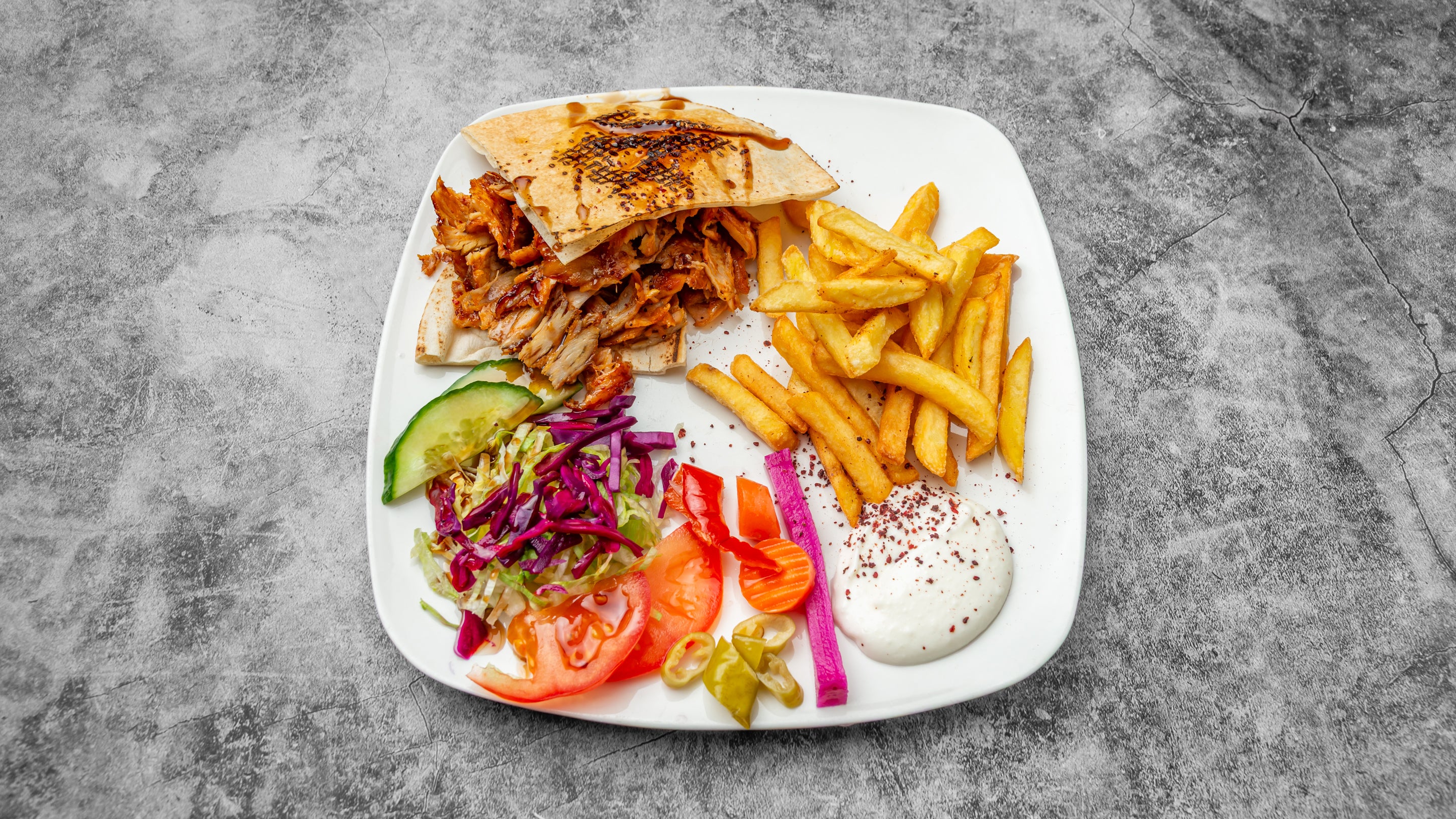 Chicken Shawarma Platter