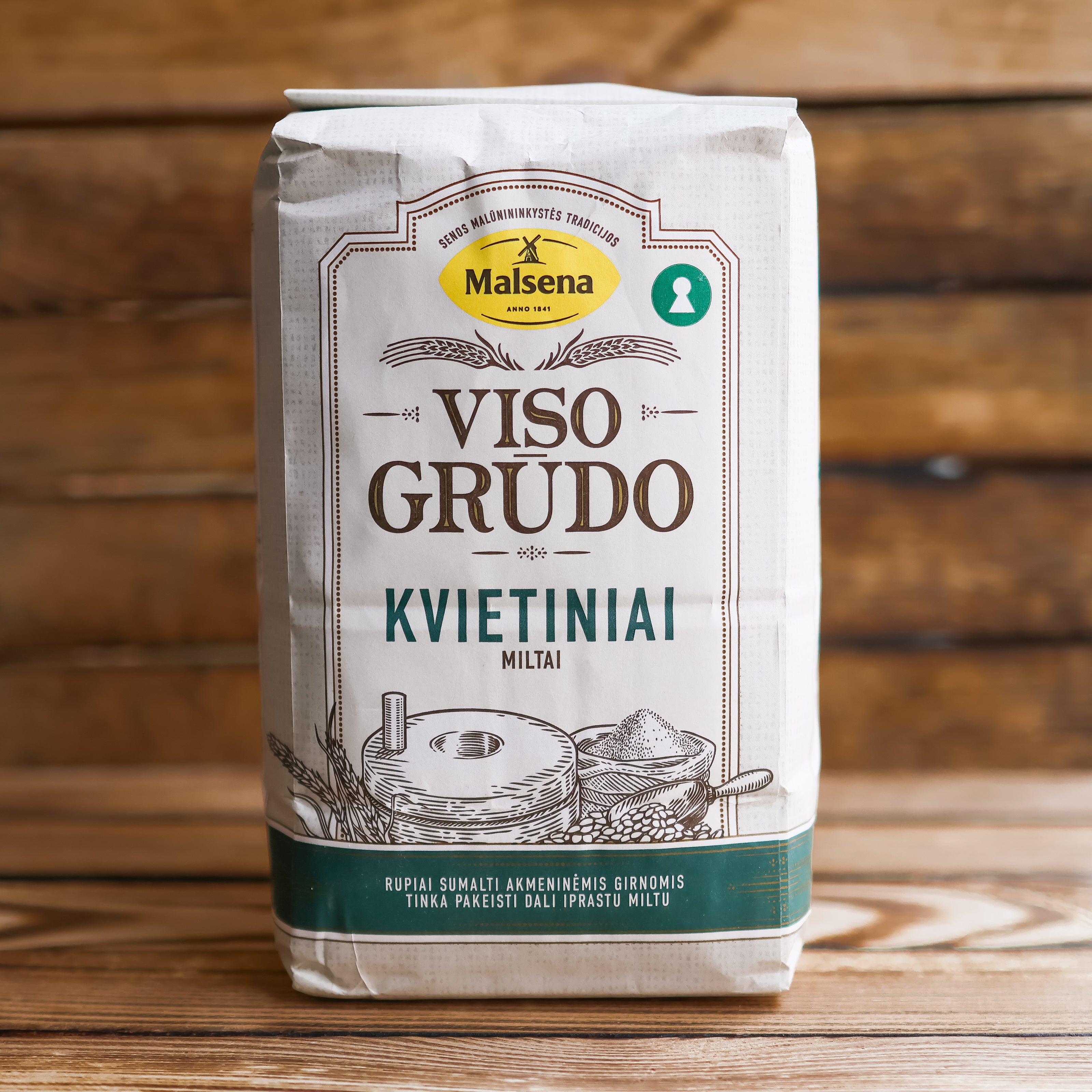 Malsena Wheat Whole Grain Flour (1.75kg.)