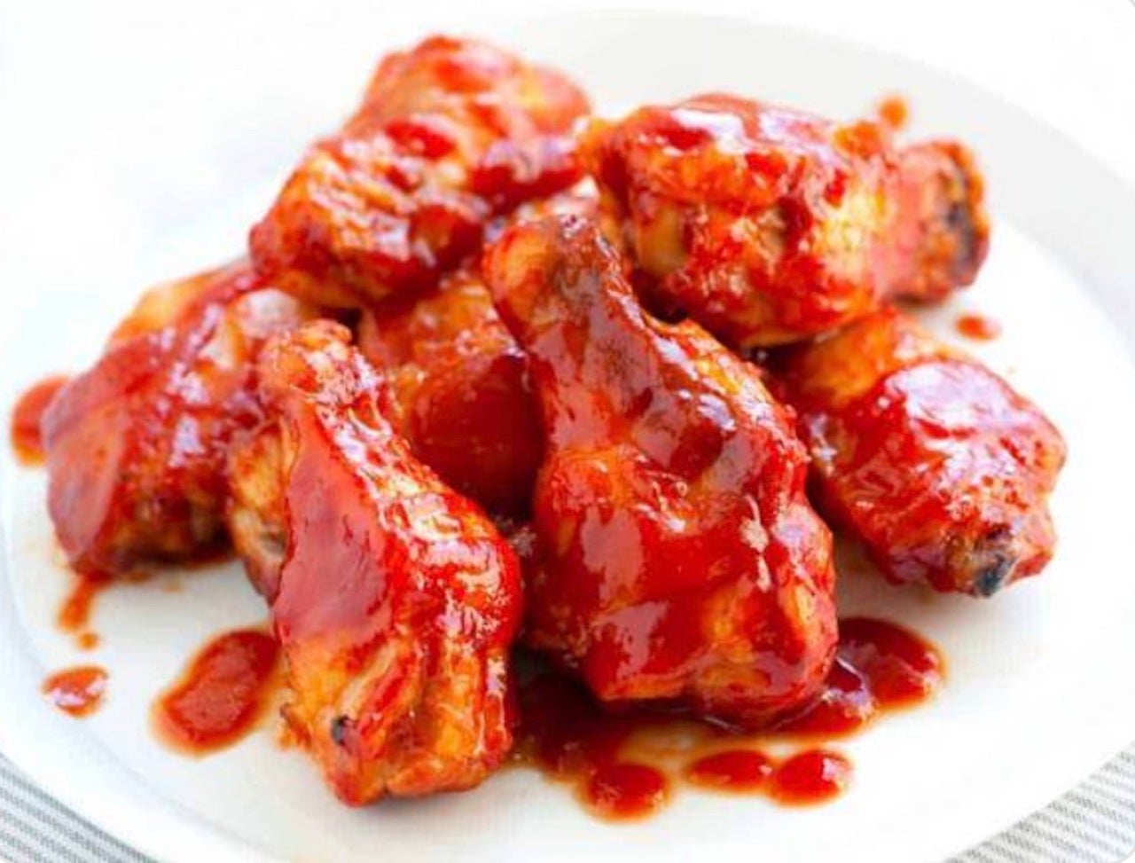 Six BBQ Wings