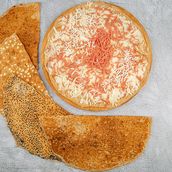 Cheese & Mortadella Saj