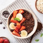 Berry and Choco Oatmeal
