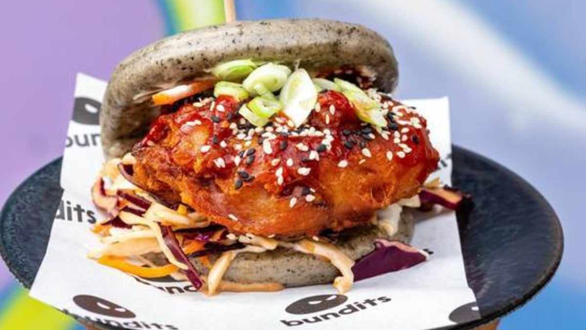 Korean Fried Chicken Bao