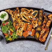 Grilled Seafood Platter