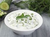 yogurt with cucumber