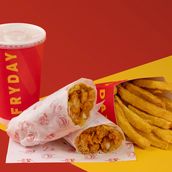 Chicken Wraps Combo