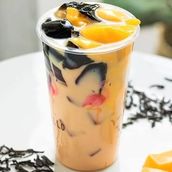 Egg Pudding Boba Milk