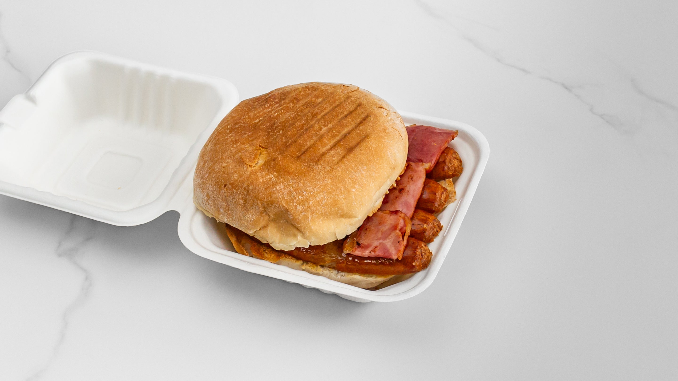 Bacon and Sausage Breakfast Roll