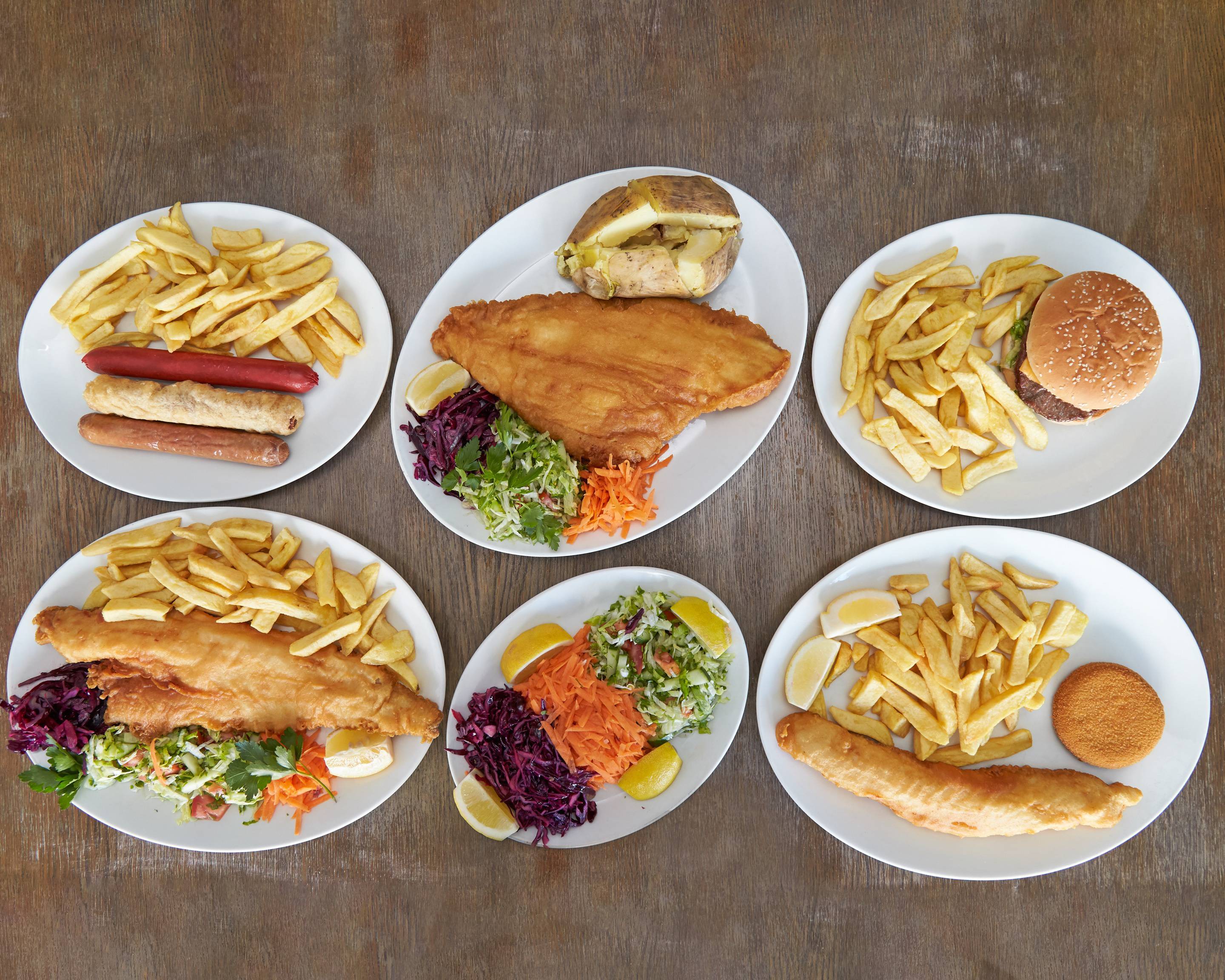 Fresh Fry Fish and Chips