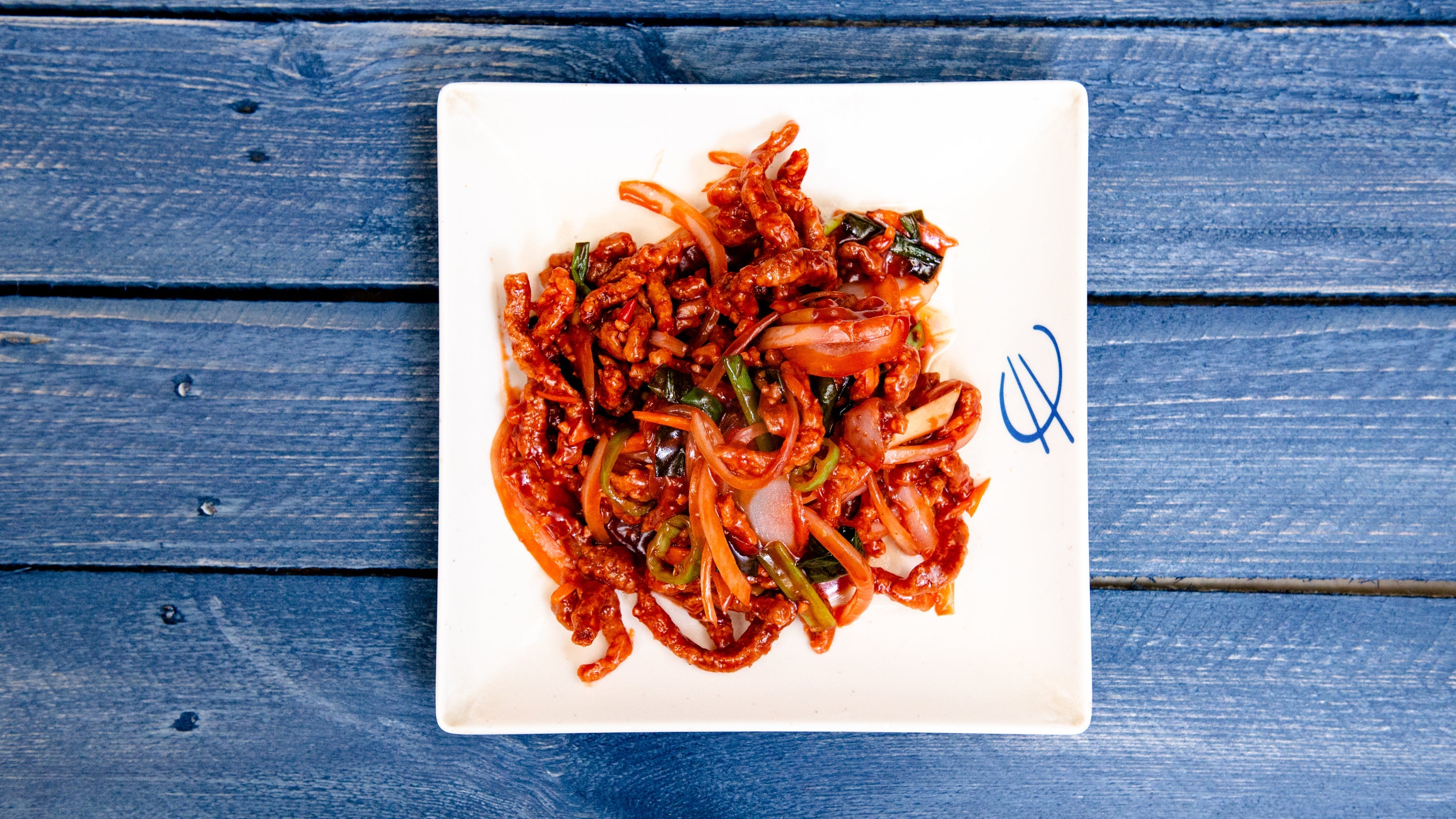 Crispy Shredded Chilli Beef 干炒牛肉丝