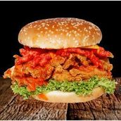 Rastan XL With Cheetos Burger