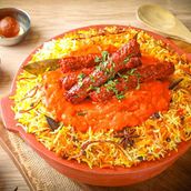 Mutton Seekh Biryani