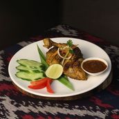 Half Ayam Taliwang And Rice