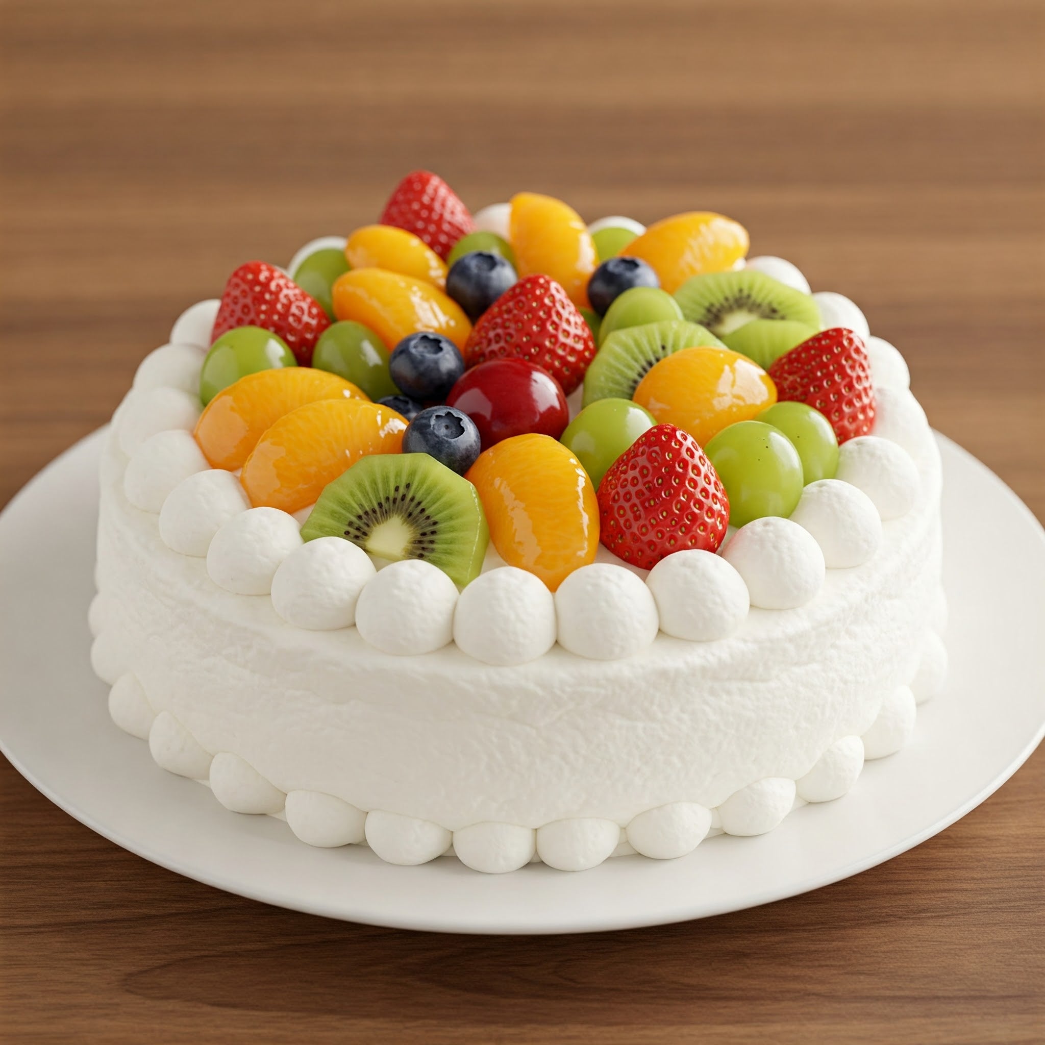 Fresh Cream Bento Cake
