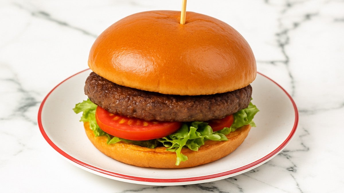 100% Beef Burger