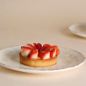 Strawberry Custard Tart
