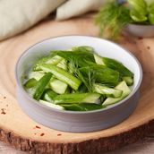 Homemade Pickled Cucumber