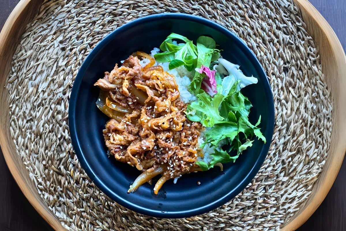 P5. Korean Thin Sliced Beef Don