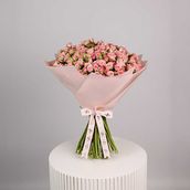 Big Pink Baby Rose Bouquet