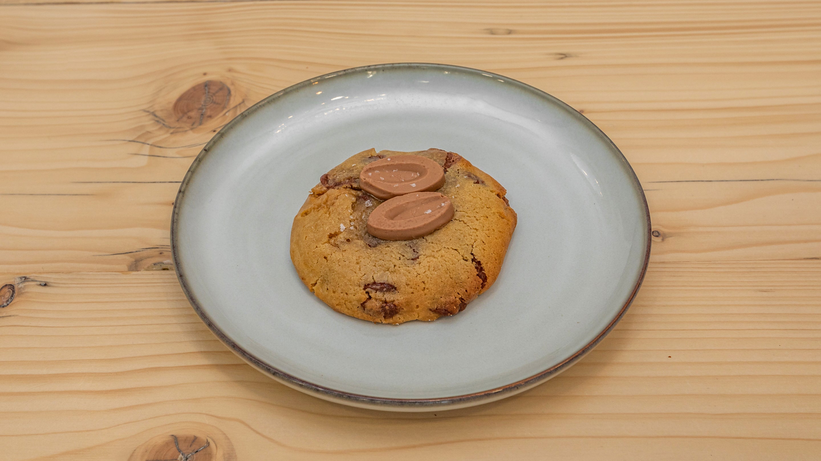 Milk Chocolate and Sea Salt Cookie