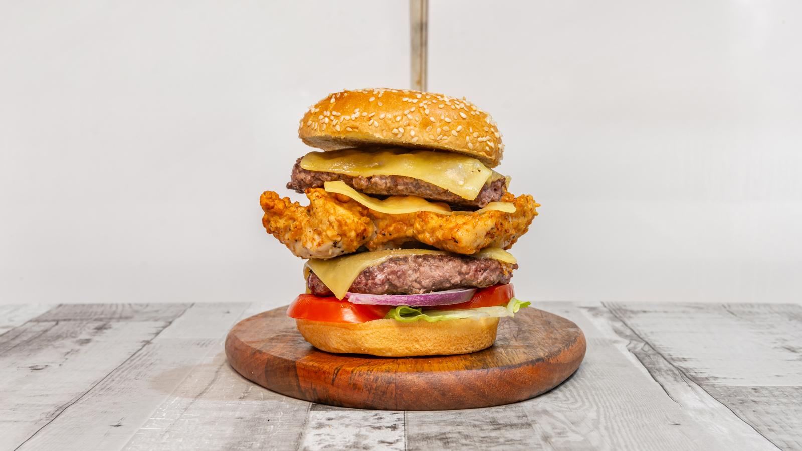 The Crazy Big Eat Burger