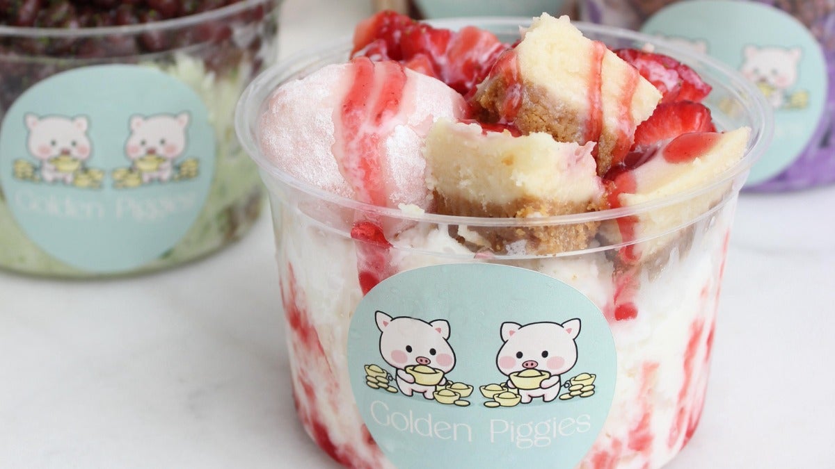 Strawberry Cheese Cake Bingsu