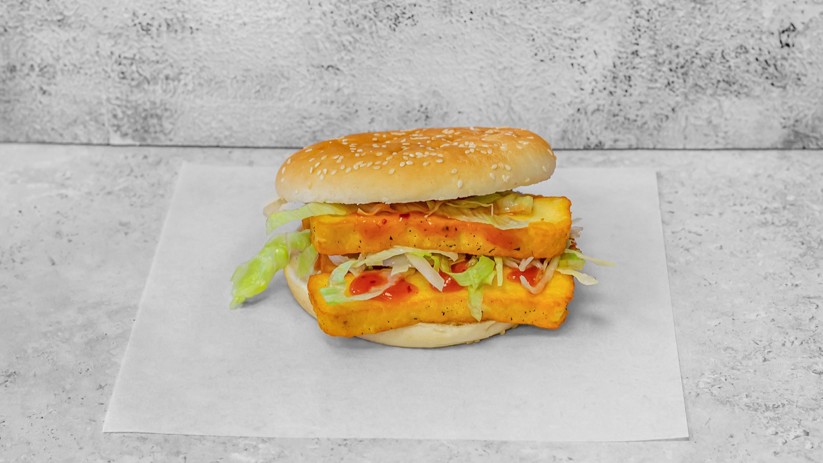 Halloumi burger