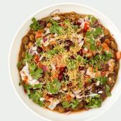 Samosa Ragda Chat