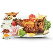 Chicken Charcoal Half