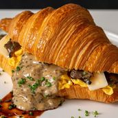 Truffle Mushroom Croissant