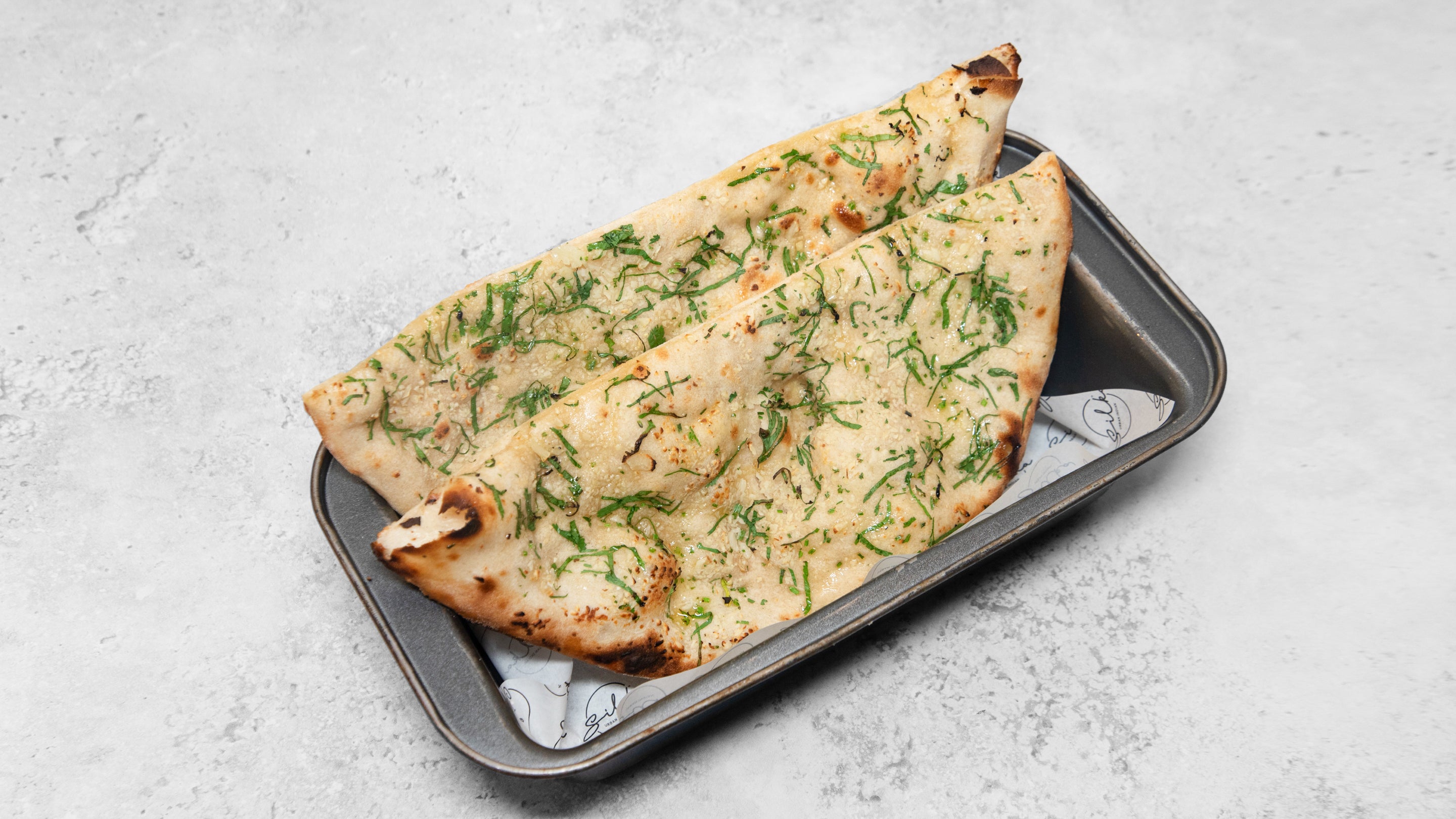 Garlic and Coriander Naan