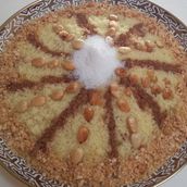 Seffa Couscous With Sugar and Cinnamon