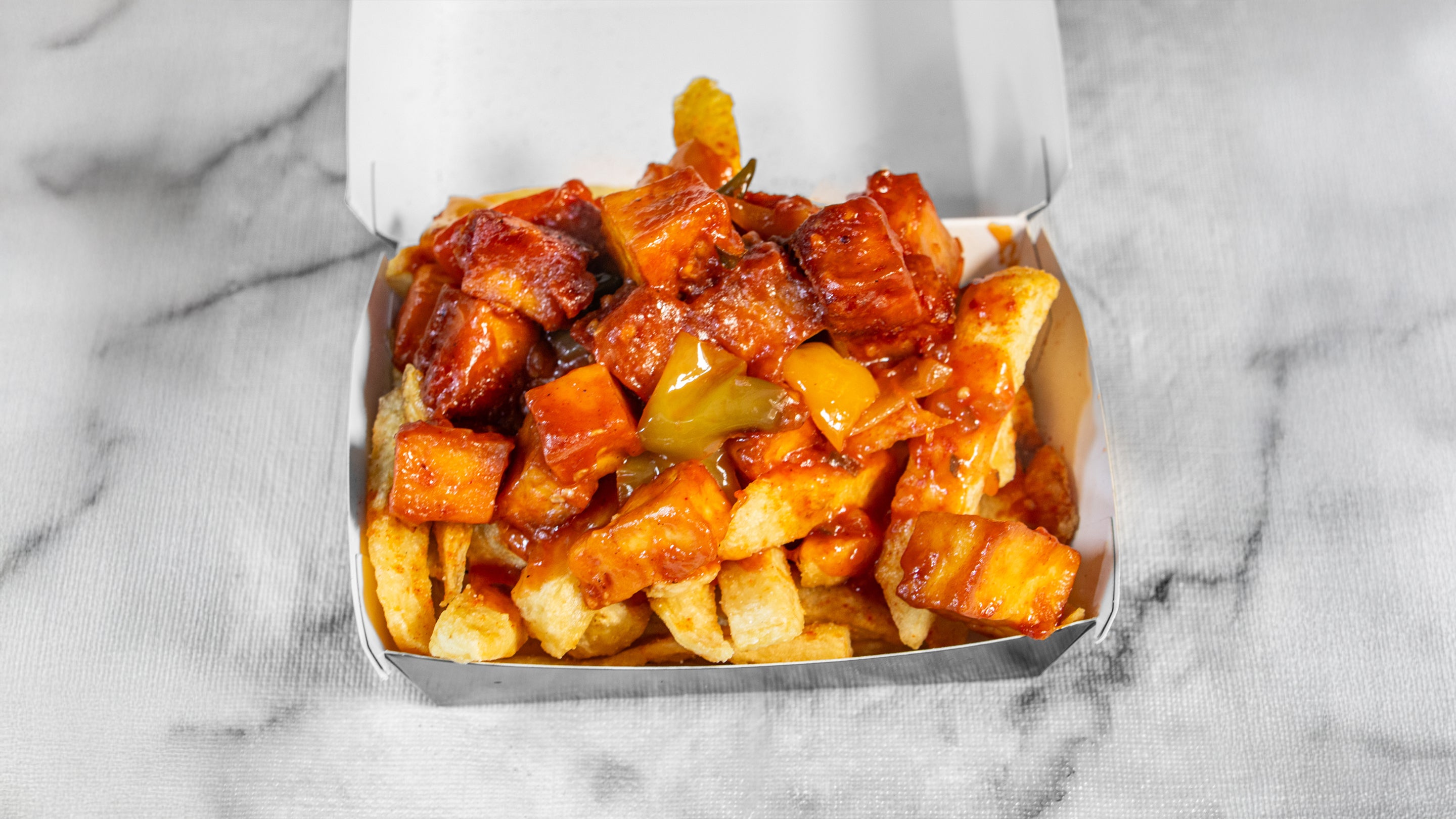 Chips and Chilli Paneer