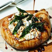 Baked Greek Feta Spanakopita