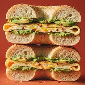 Eggs & Avo Bagel
