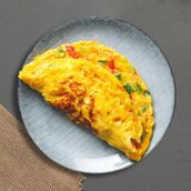 Omelette Cheese And Vegetables
