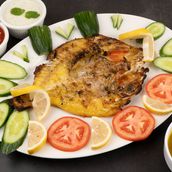 Supreme Fish Grill with Bread