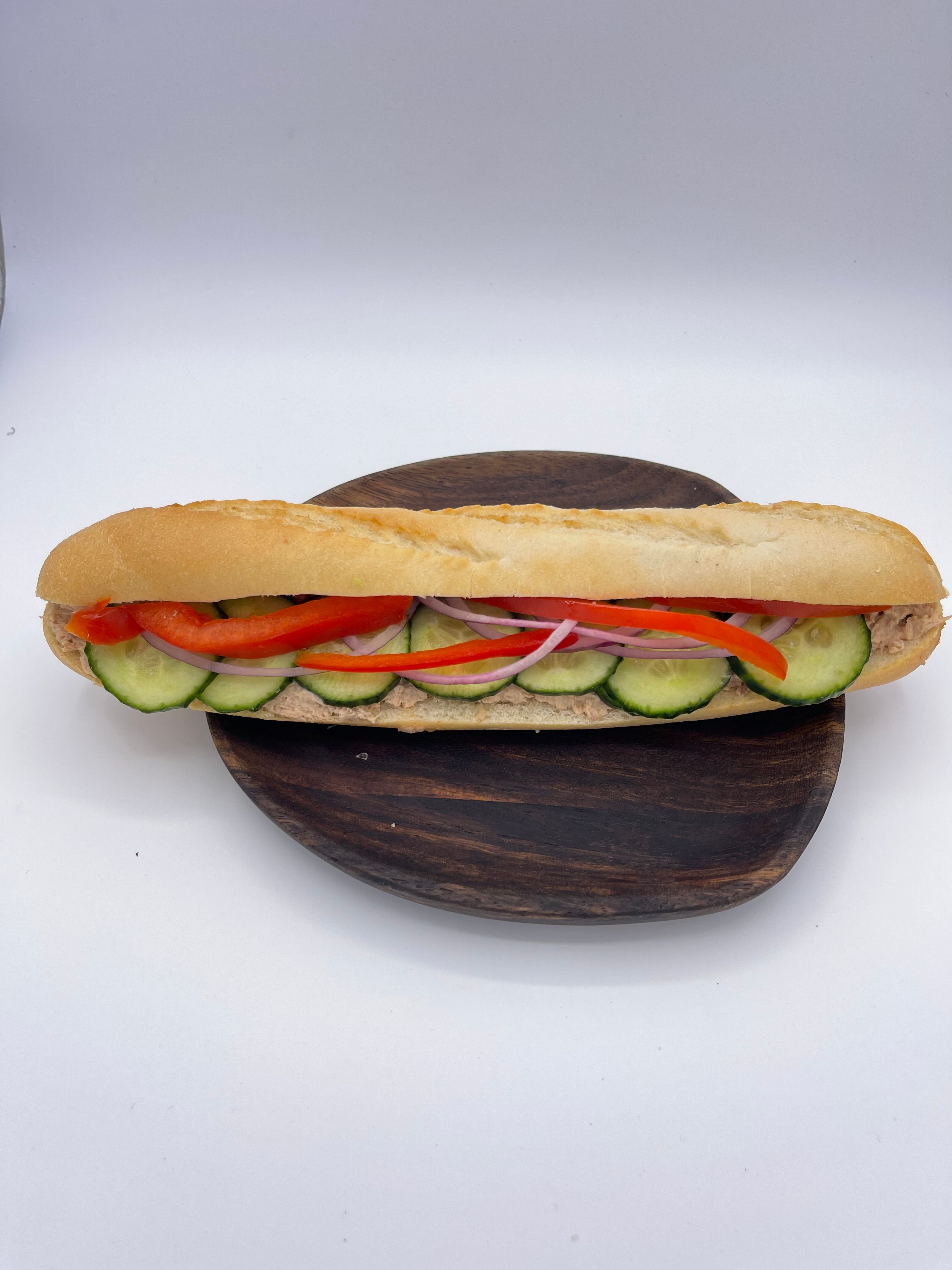 Mexican Tuna Baguette