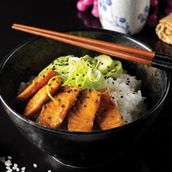 Salmon Teriyaki Bowl