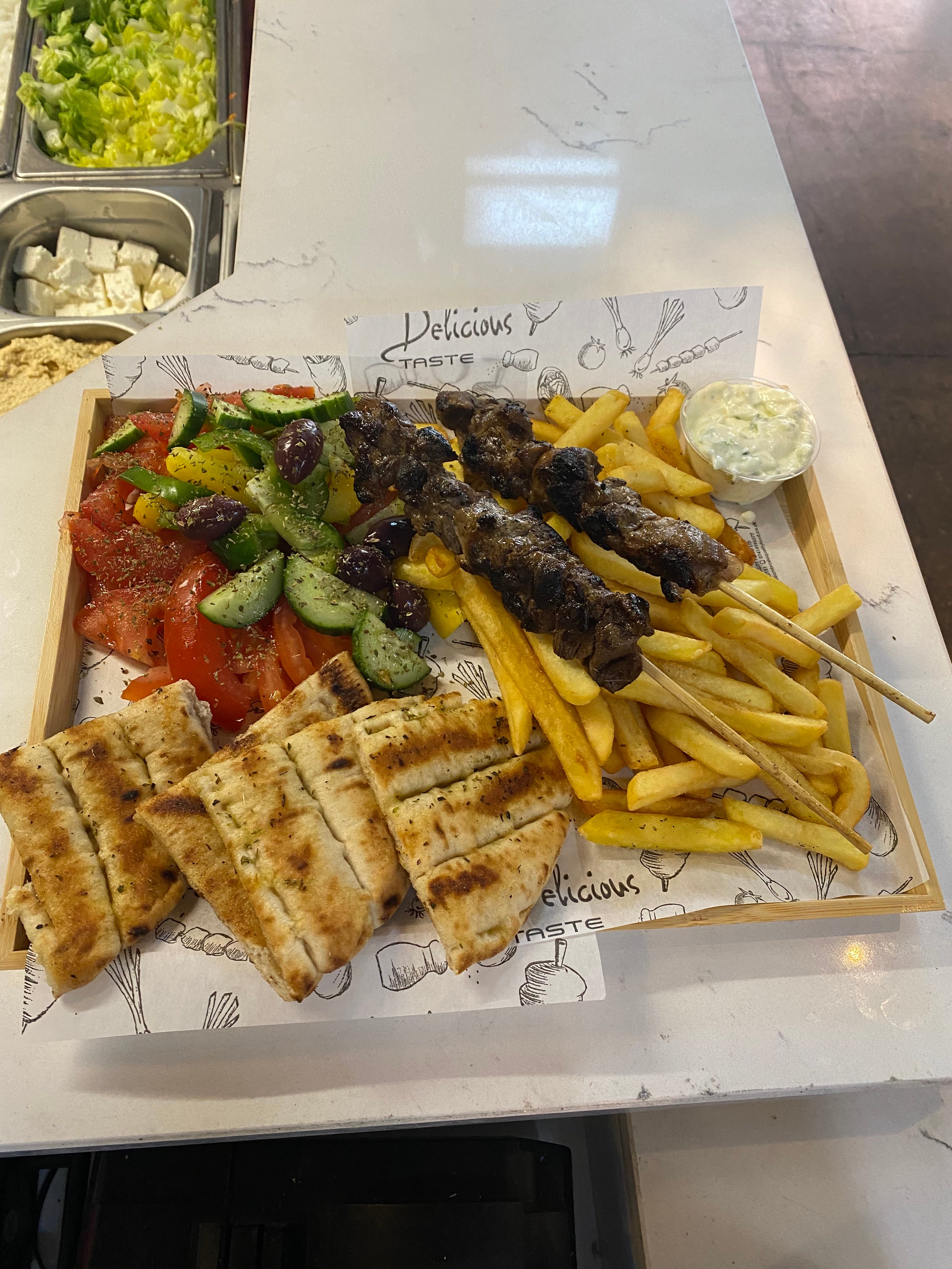 Double Lamb and Beef Skewer Box