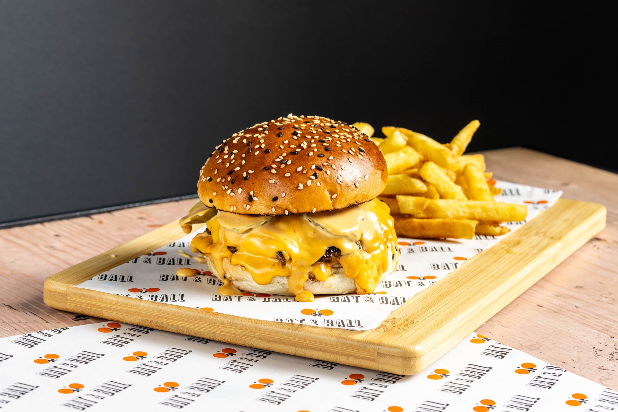 Johnny Cash Burger & Fries