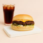 Original Beef Burger with Kinza Drink