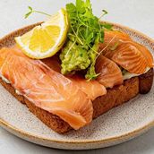 Salmon Avocado Toast