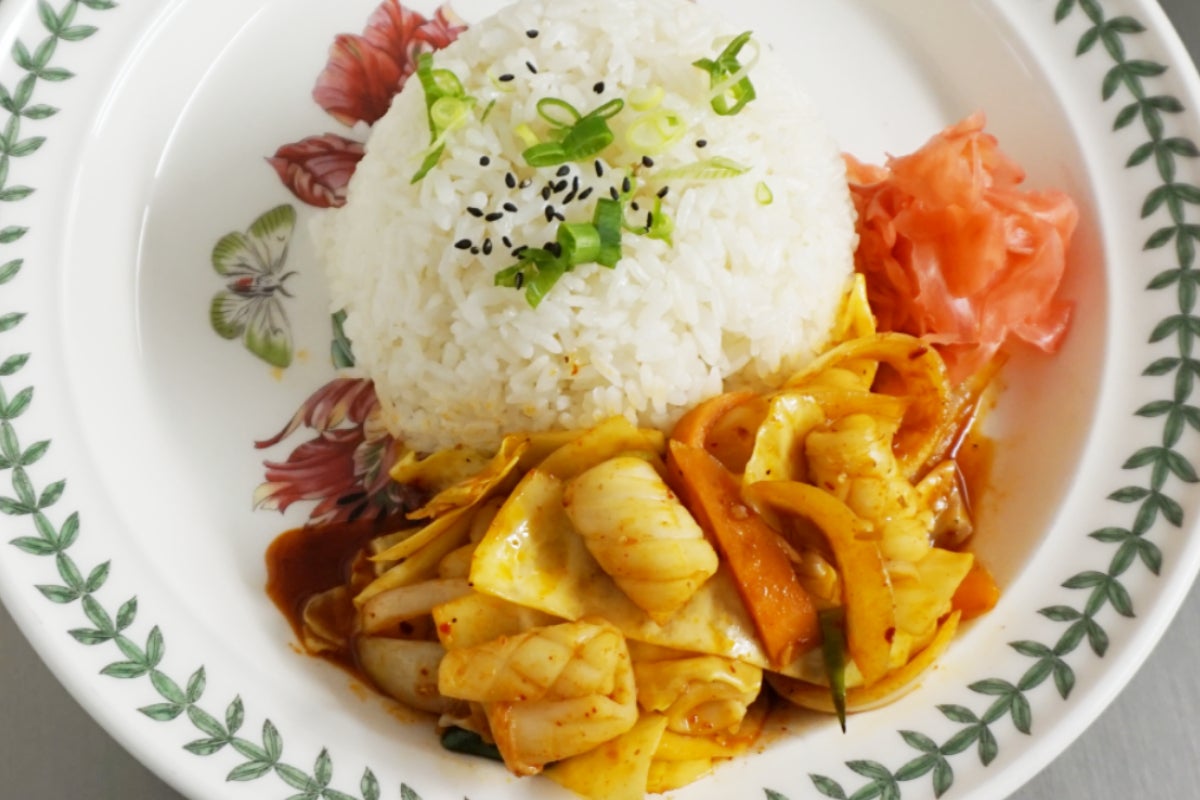Squid Rice Deopbap