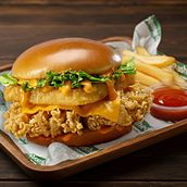 Prawns Burger 