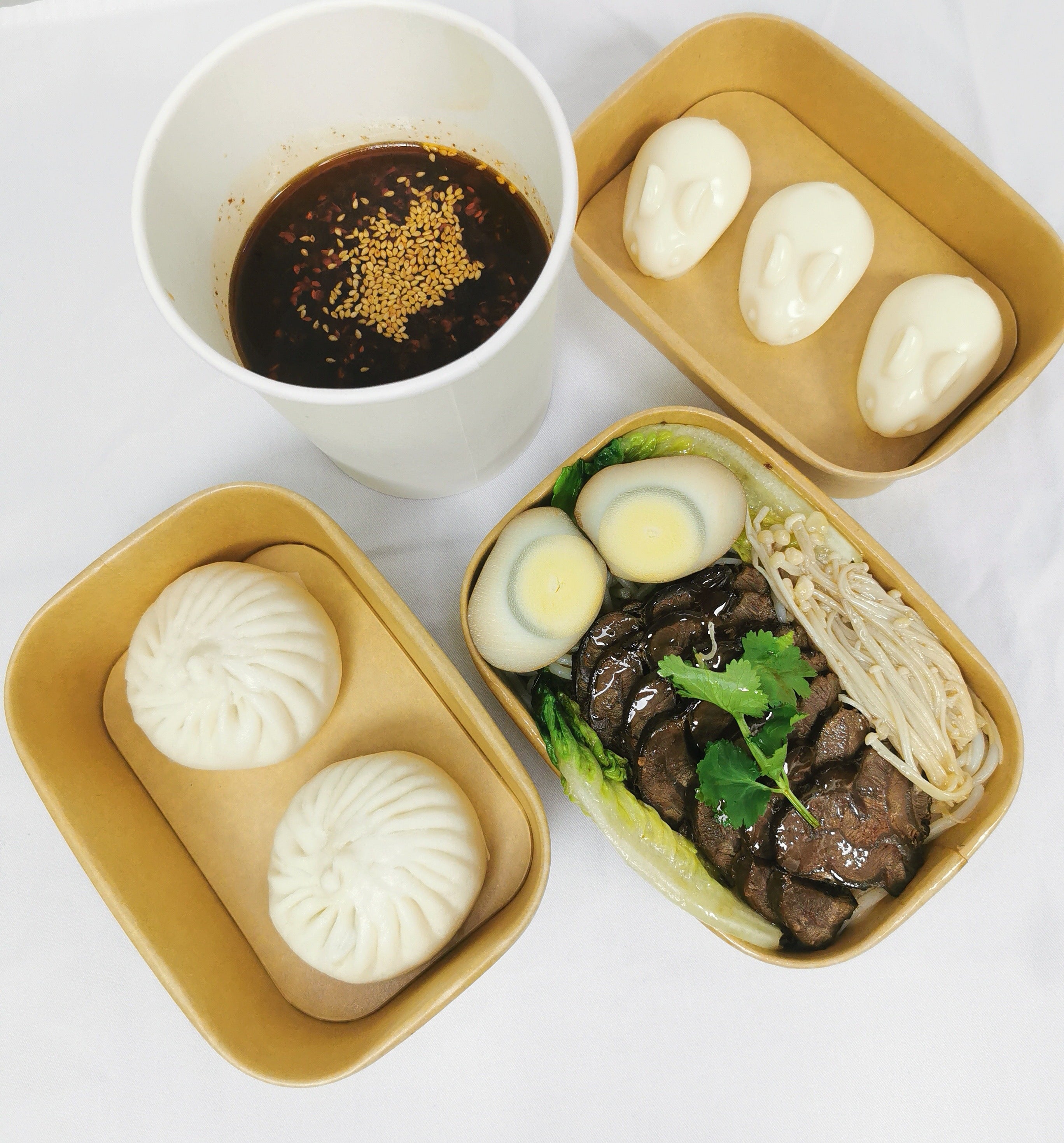 Spicy Beef Rice Noodles Meal香辣牛肉米线套餐