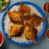 Diwaniya Fried Zubaidi Platter